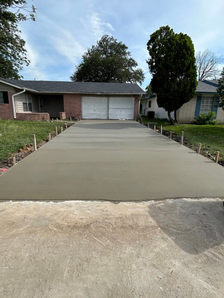 Residential driveway concrete restoration Northern California